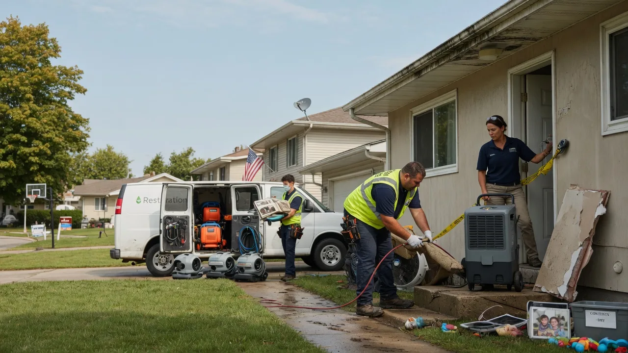 Water Damage Restoration in Stuart, IA near me